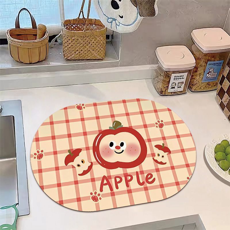 Decorative Motivational Kitchen Mat for Home Decor