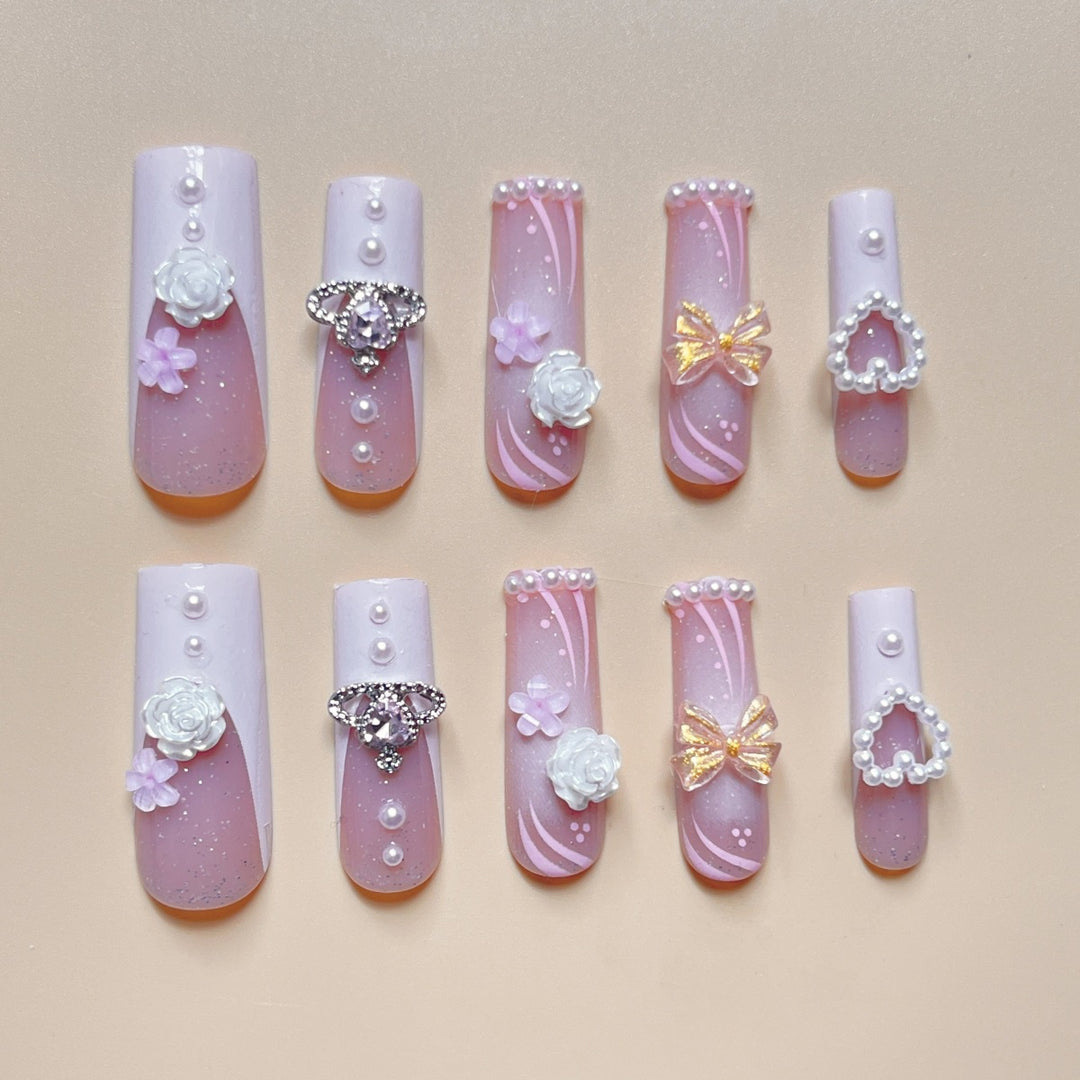 Decorative 3D Nail Art Extensions Kalsten