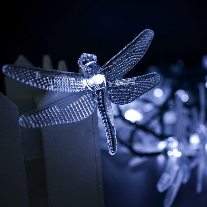 Kalsten | Outdoor Solar Dragonfly Waterproof LED Lights Festival Party Decoration String Lights