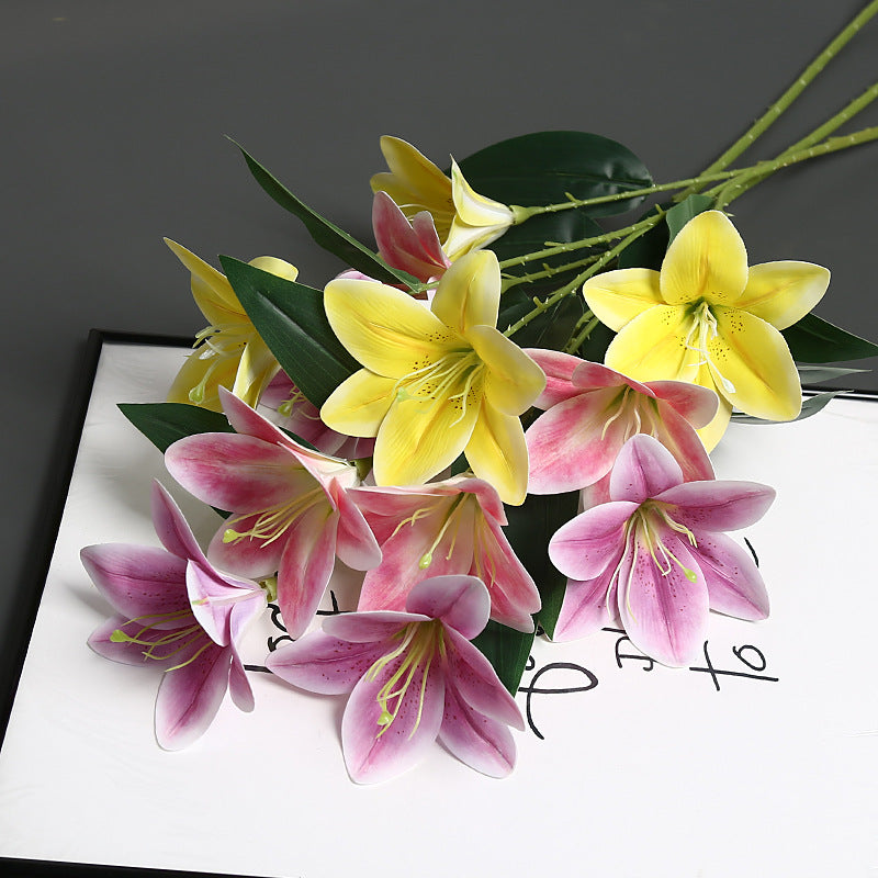 Realistic Synthetic Lily Stem