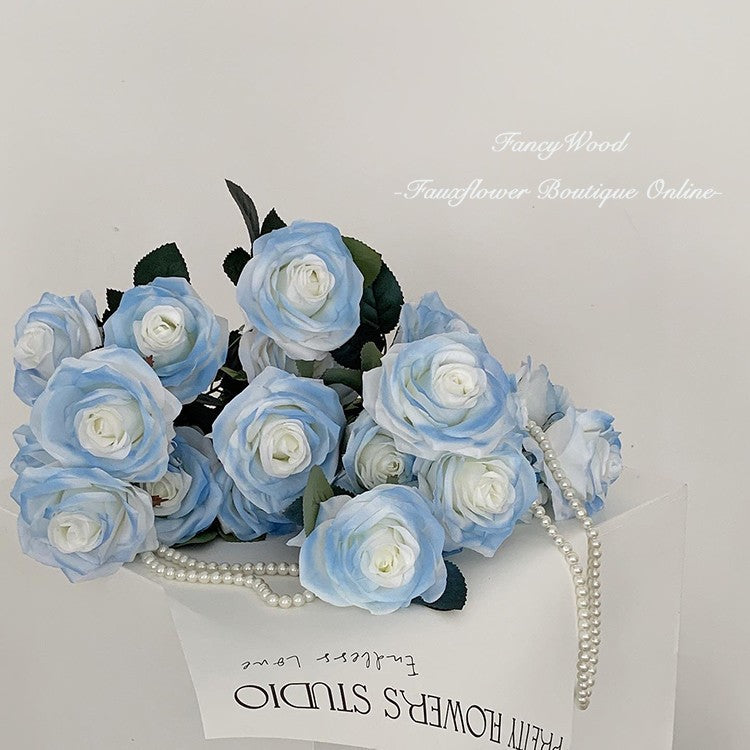 Realistic Faux Rose Bouquet