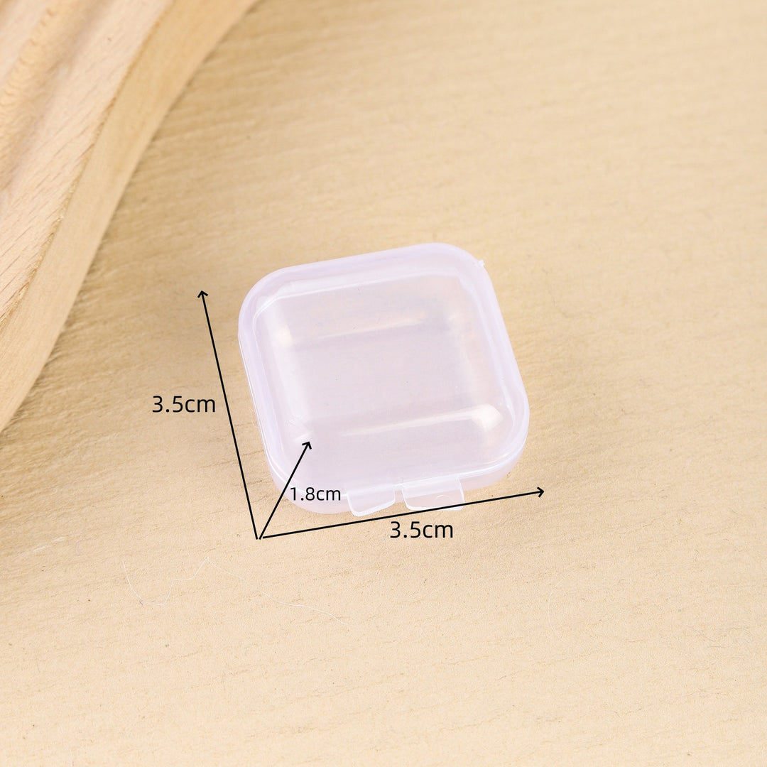 Compact Clear Medicine Storage Case Kalsten