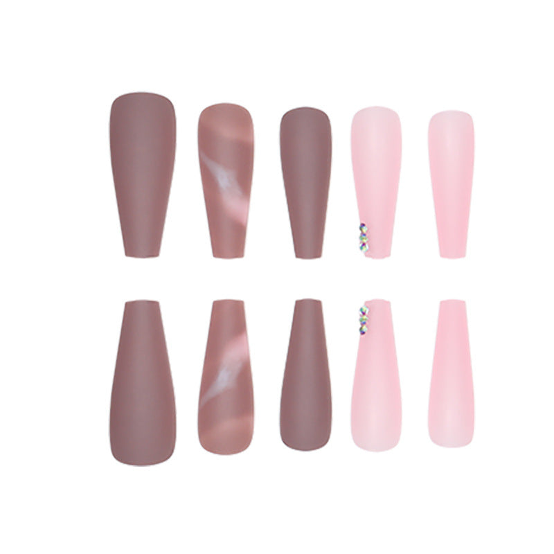 Stylish Long Acrylic Nail Tips Kalsten