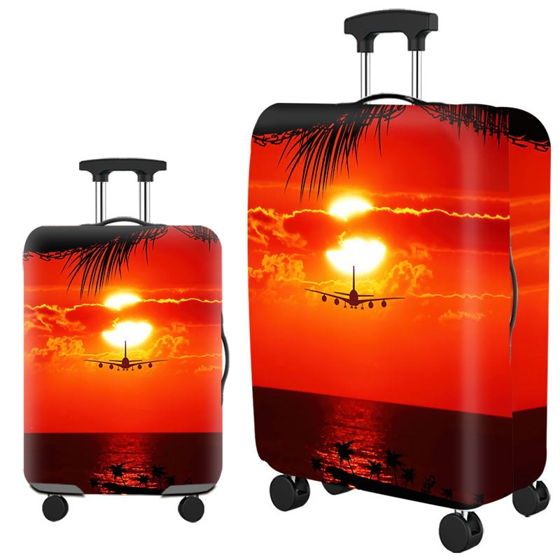 Whimsical Hedgehog Design Hard Shell Luggage Kalsten