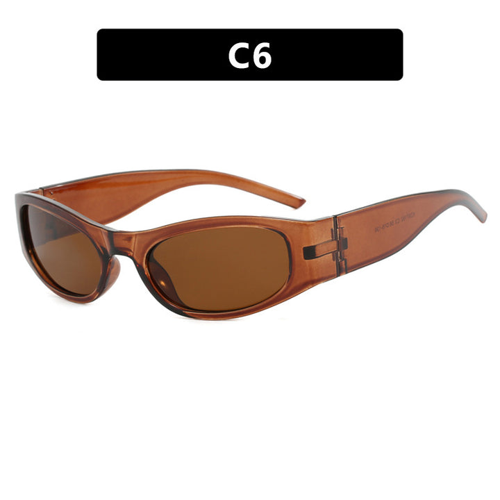 Women's sporty sunglasses with a wide frame and UV protection Kalsten