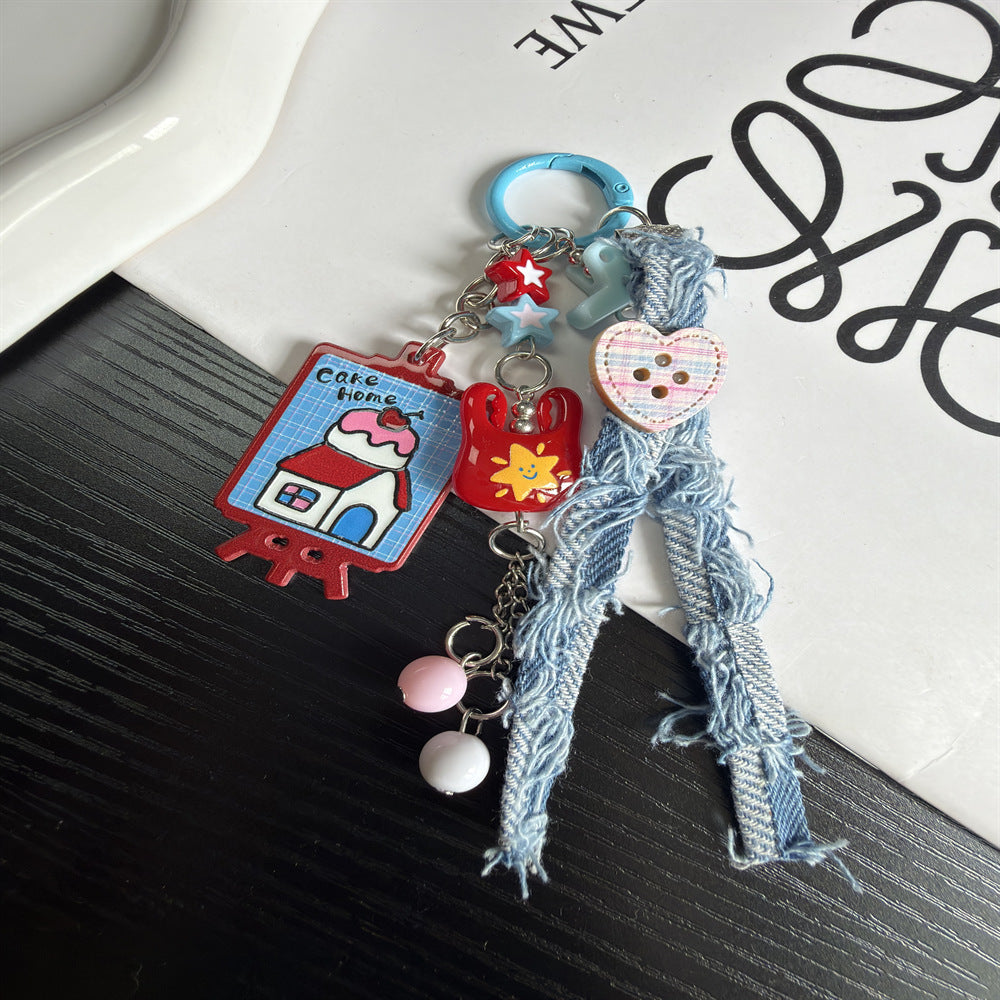 Cute Character-Themed Keychain Kalsten