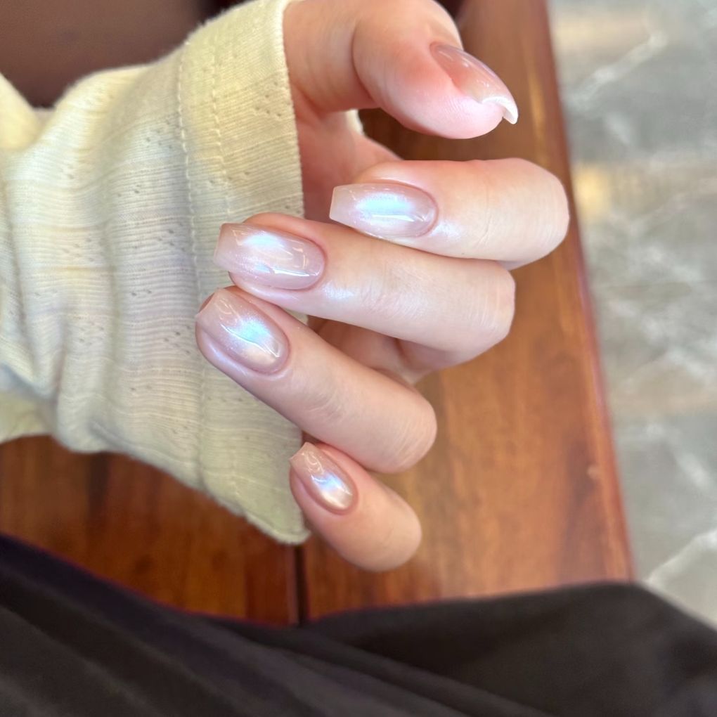 Elegant Natural Nail Enhancements