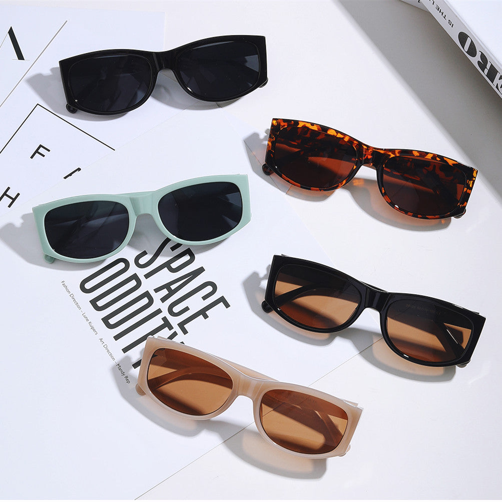 Ladies stylish sunglasses with modern transparent frame Kalsten