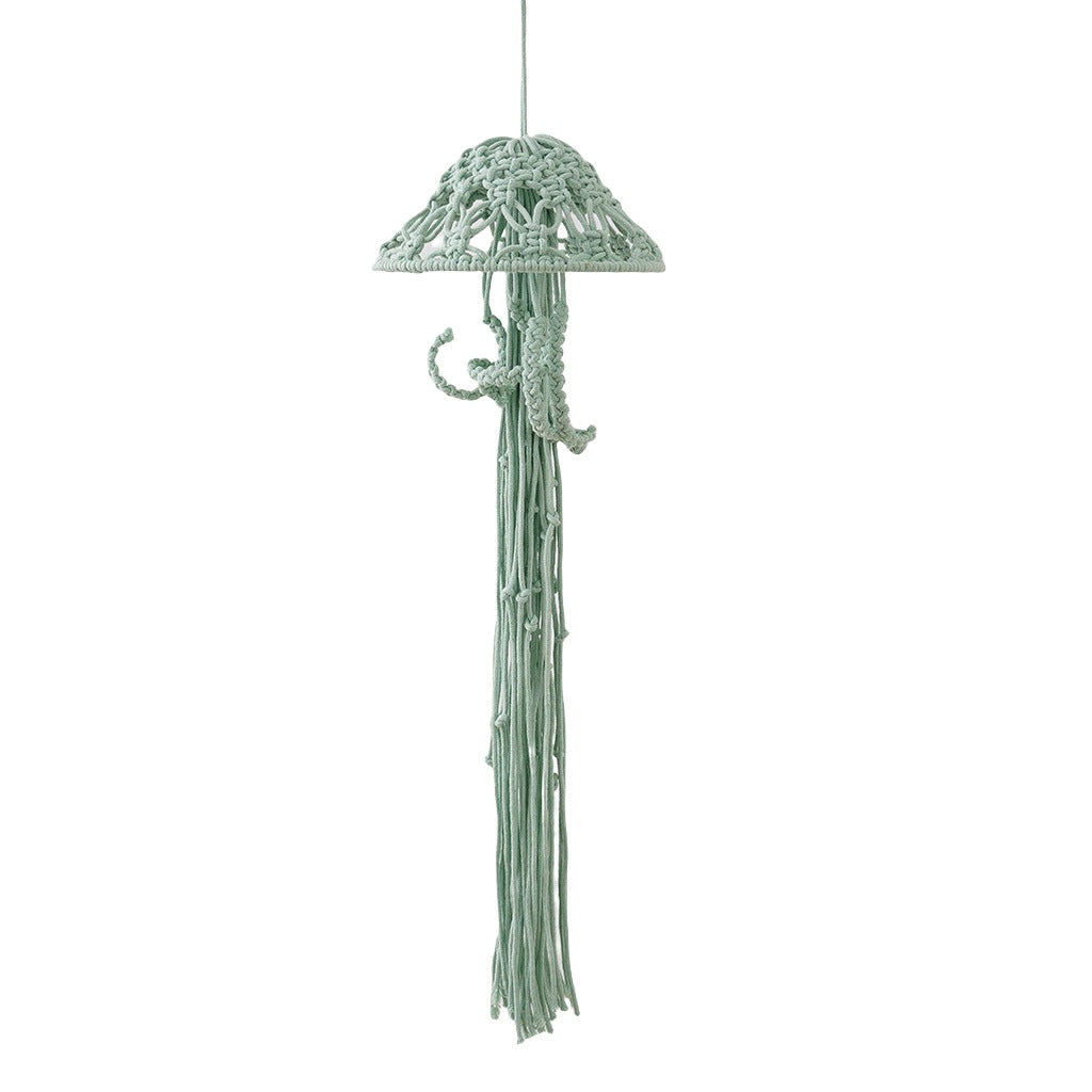 Decorative Macramé Jellyfish Wall Art Kalsten