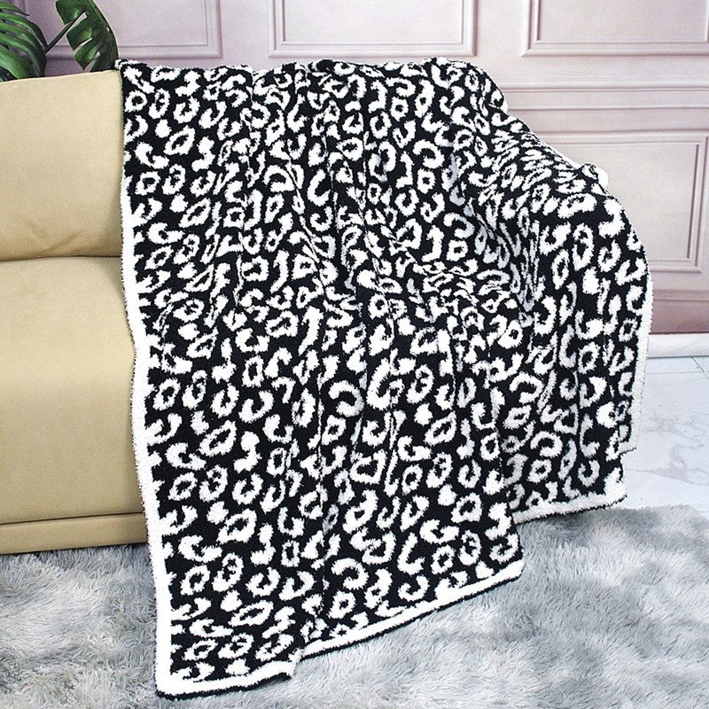 Luxurious Plush Textured Throw Blanket