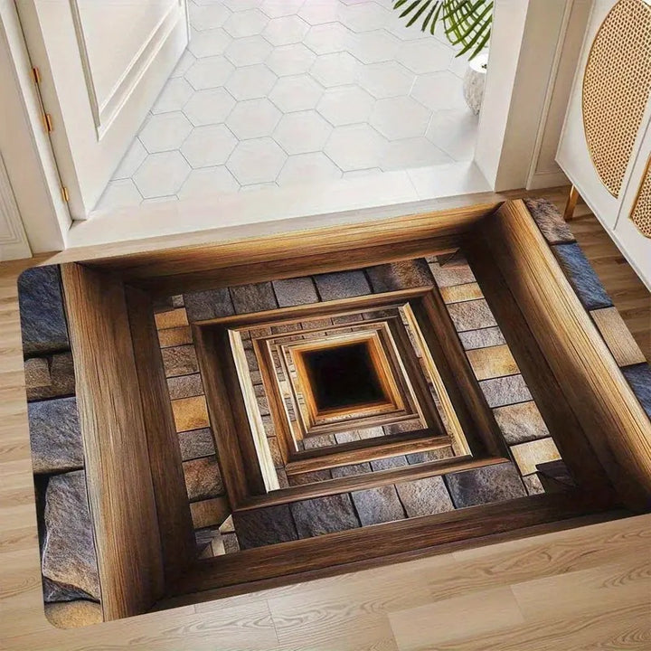Desert-Inspired Decorative Bath Mat