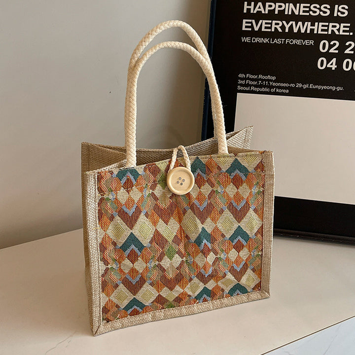 Handcrafted Bohemian Tote Bag