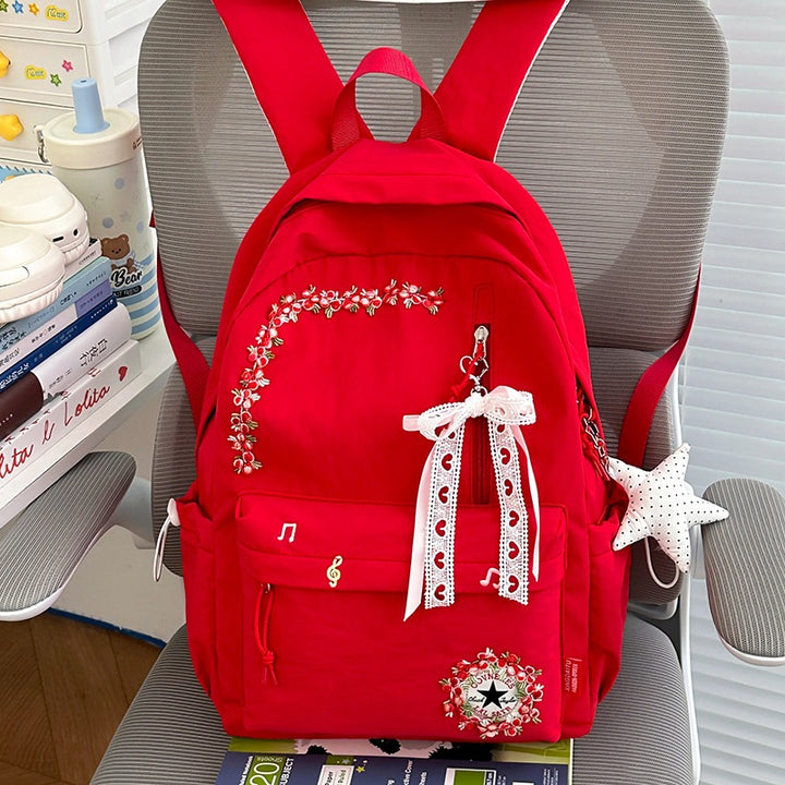 Floral Embroidered Backpack Kalsten 1791205140