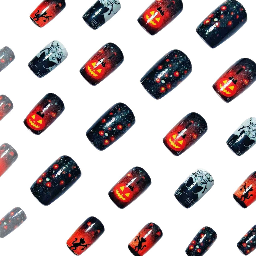 Halloween-Inspired Decorative Nail Art Kalsten