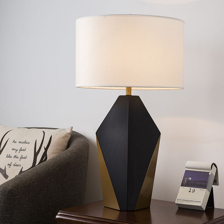 Geometric Design Table Lamp