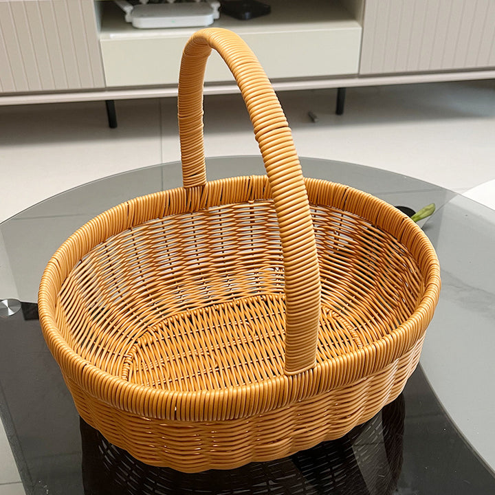 Women's Handwoven Shopping Basket Kalsten