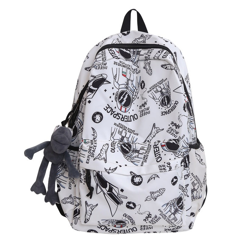 Adventure-Themed Graphic Backpack Kalsten