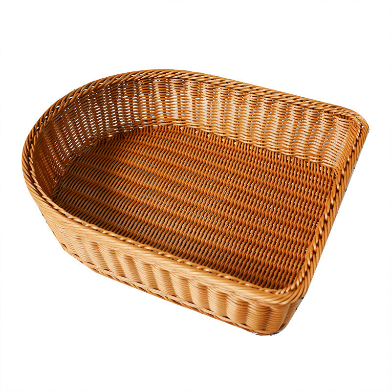 Handwoven Oval Storage Basket Kalsten