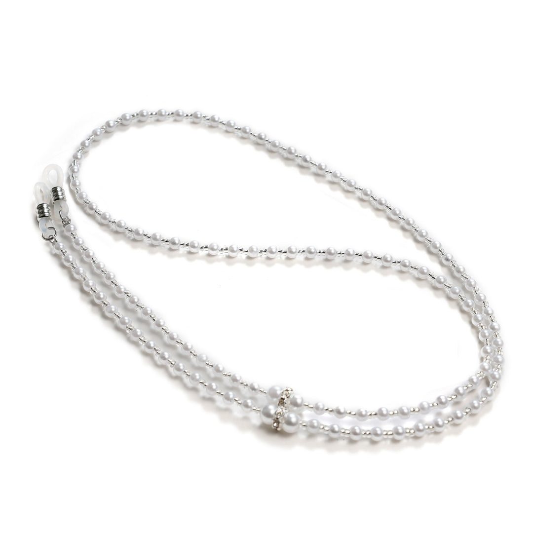 Elegant Dual-Layer Eyewear Chain Kalsten
