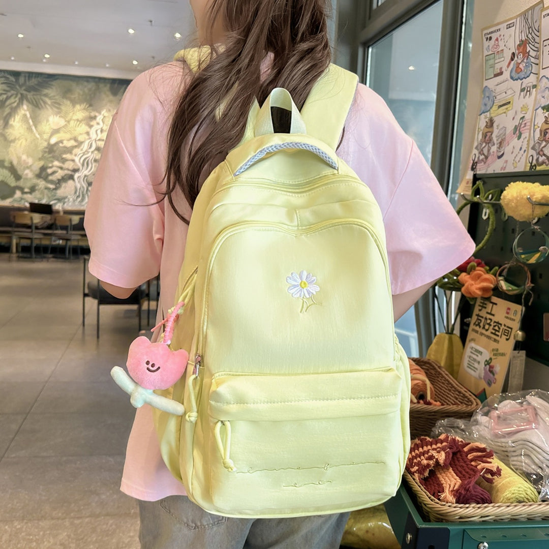 Stylish Floral Embroidered Backpack Kalsten