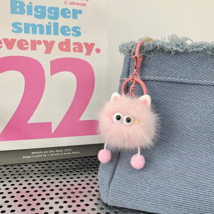 Cute Fluffy Character Keychain Kalsten