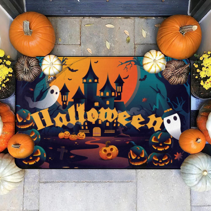 Halloween-Themed Decorative Welcome Mat Kalsten