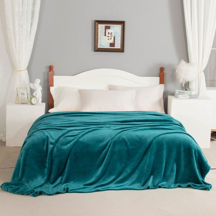 Plush Fleece Throw Blanket Kalsten