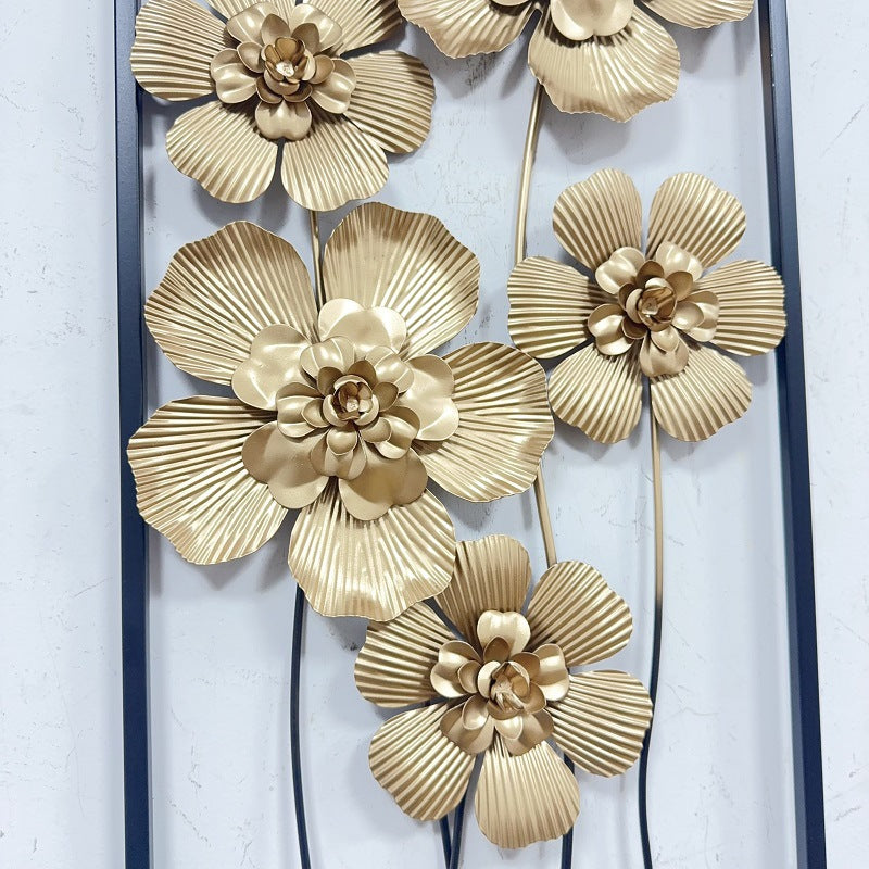 Artistic Floral Wall Metal Decor Kalsten
