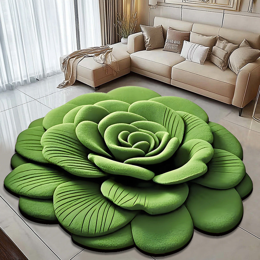 Floral Shaped Area Rug Kalsten 1790150776