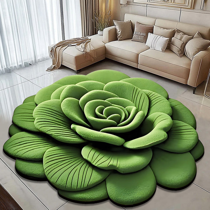 Floral Shaped Area Rug Kalsten 1790150776