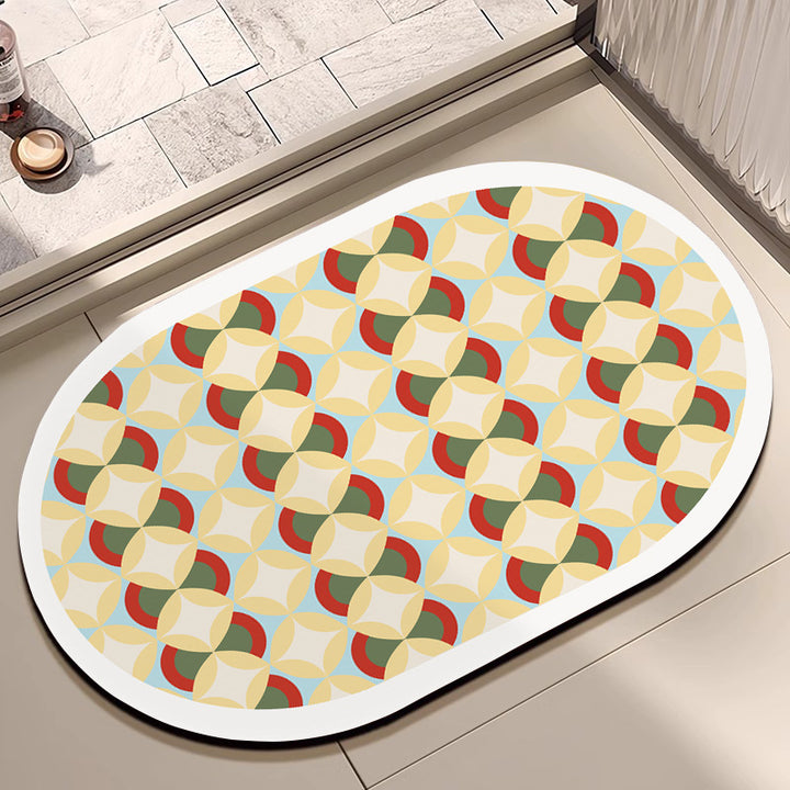 Geometric Patterned Area Rug Kalsten