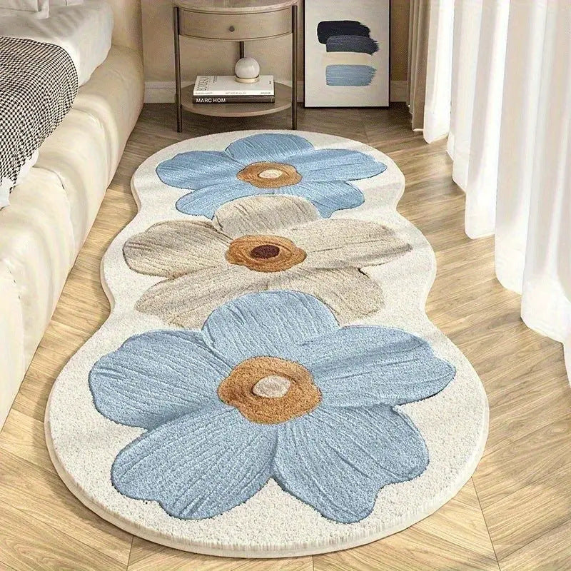 Floral Pattern Runner Rug