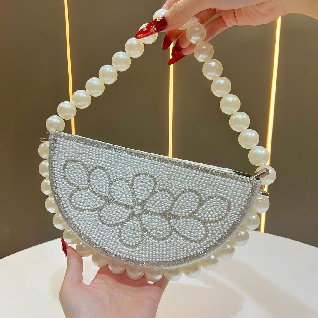 Beaded Floral Evening Bag