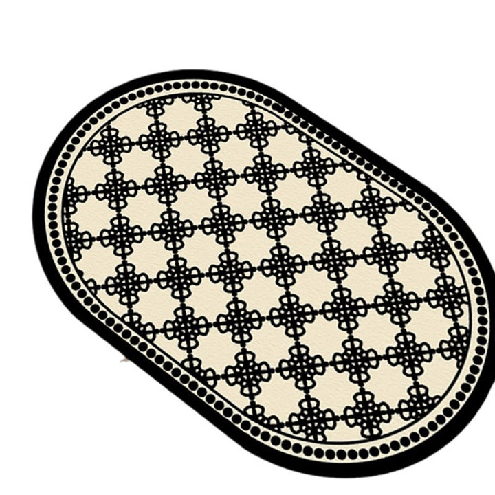 Artistic Patterned Bath Mat