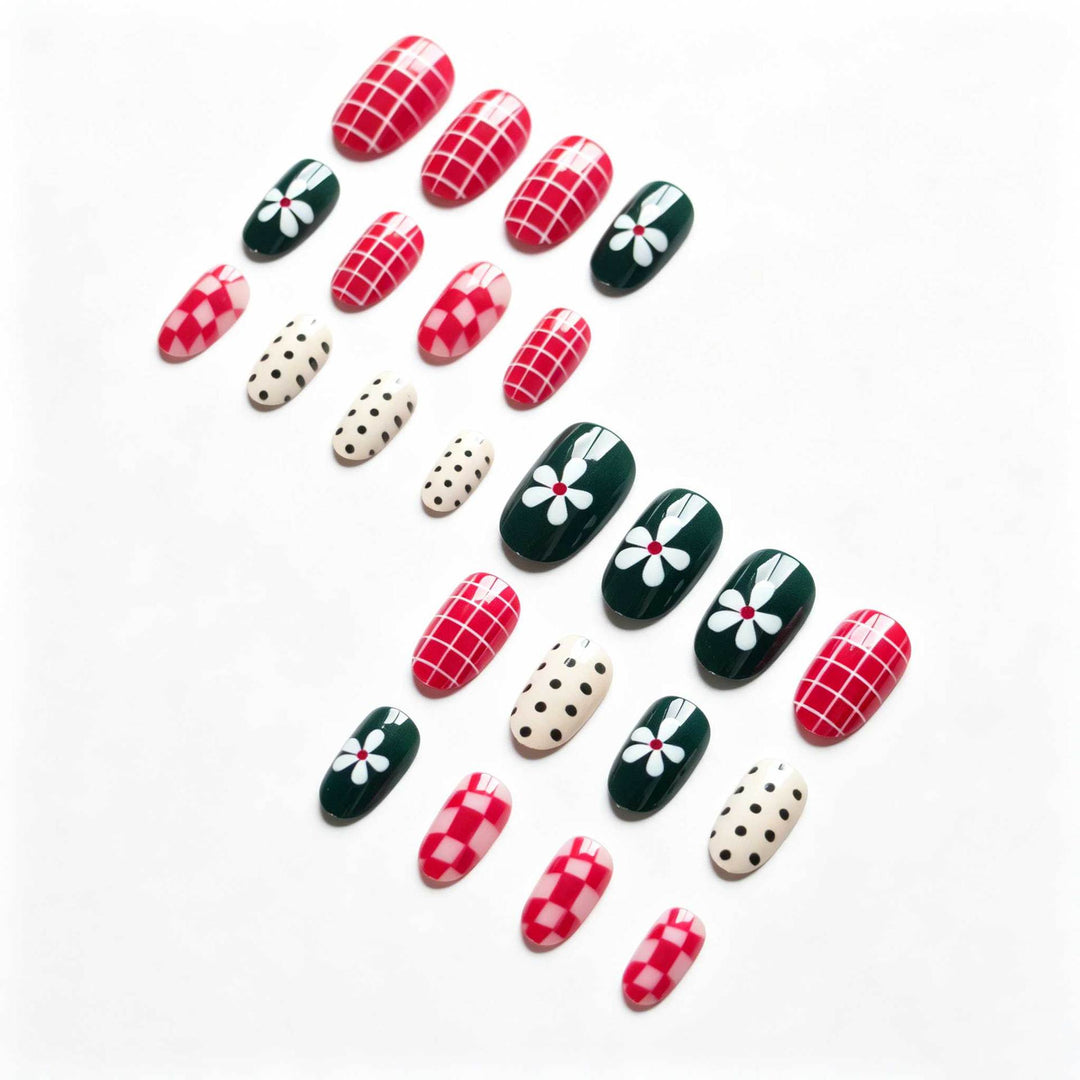 Artistic Multi-Pattern Nail Art Kit