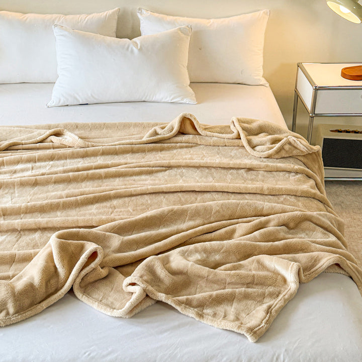 Plush Fleece Throw Blanket
