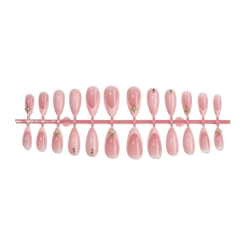 Artificial nail creations with elegant floral details Kalsten