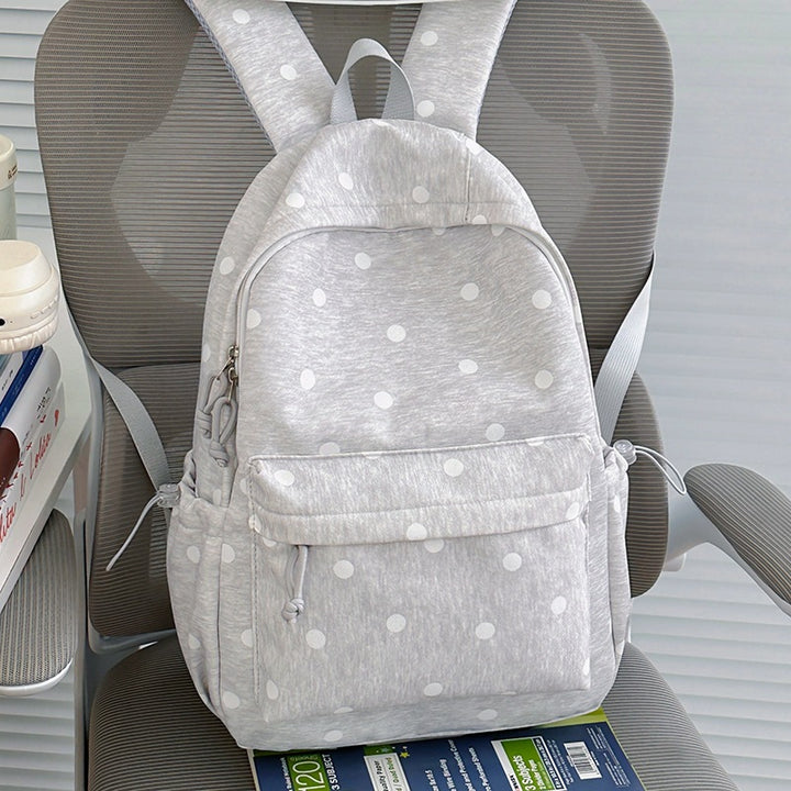 Cute Polka Dot Cotton Backpack Kalsten