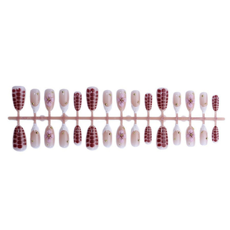 Floral Art Press-On Nail Set Kalsten