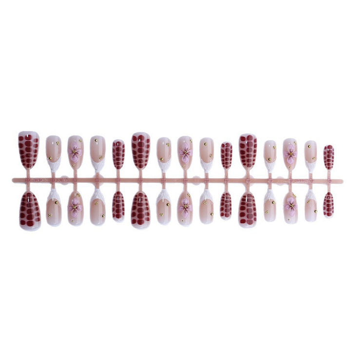Floral Art Press-On Nail Set Kalsten