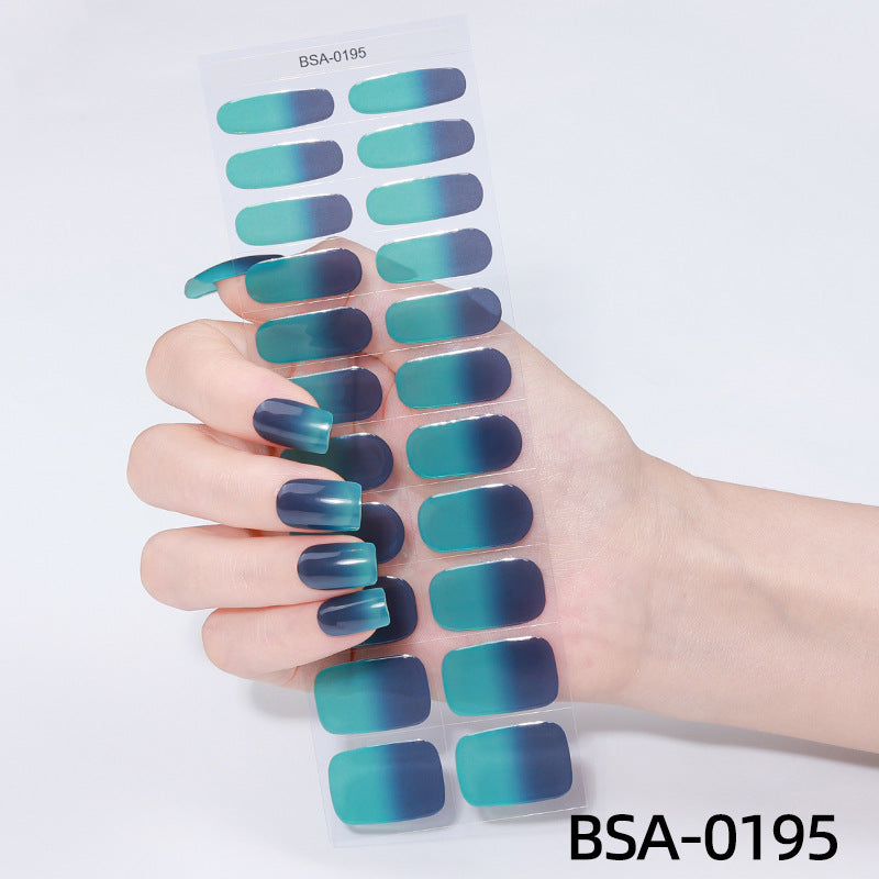 Decorative Floral Nail Wraps