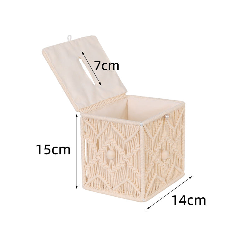 Macrame Storage Box Kalsten