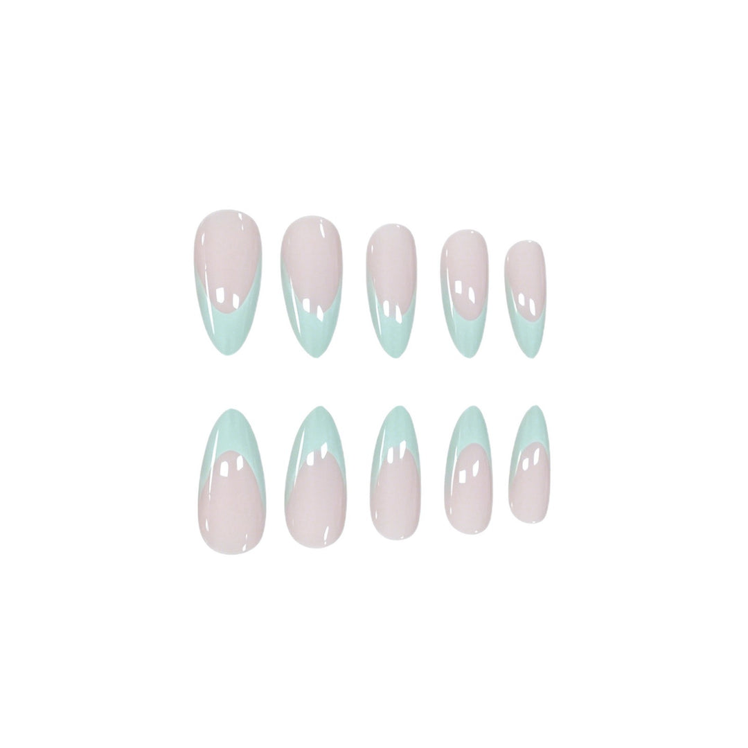 Elegant French Tip Acrylic Nail Enhancements Kalsten 1789915404