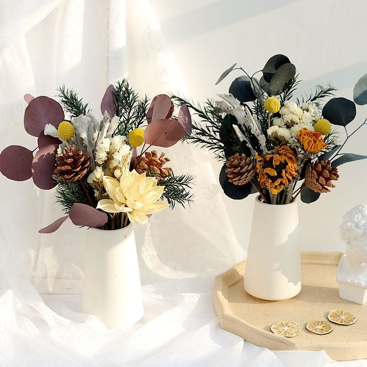 Dried Floral Decorative Arrangement