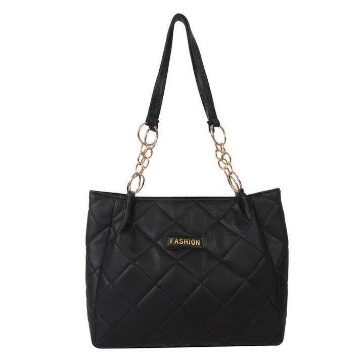Elegant Quilted Tote Bag Kalsten