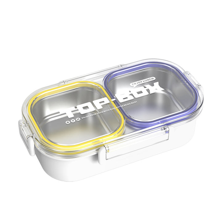 Triple Compartment Food Storage Container