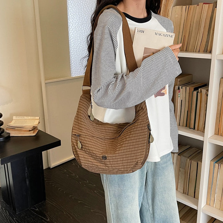 Casual Checkered Sling Bag Kalsten