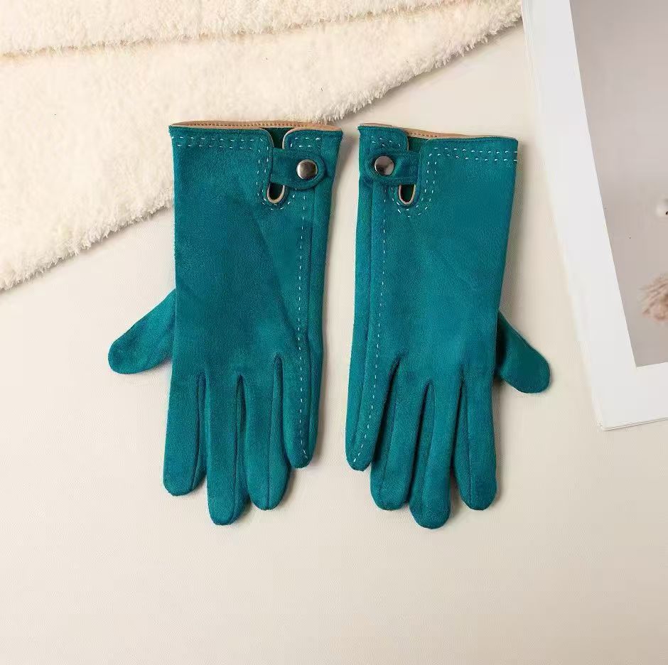 Touchscreen Compatible Soft Leather Gloves Kalsten