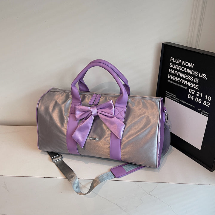 Elegant Bow Accent Duffel Bag Kalsten