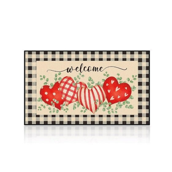 Seasonal Welcome Doormat Kalsten